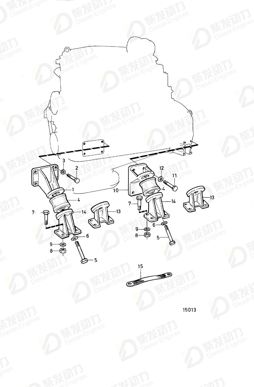 VOLVO Earth cable 948881 Drawing VOLVO Earth cable 948881 Drawing